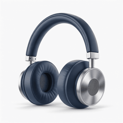 WaveCore Headphones – Navy