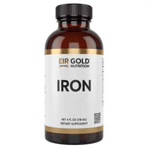 EIR Gold Nutrition Iron + Yellow Dock, 118 ml