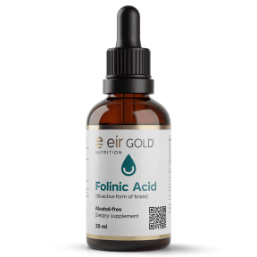 EIR Gold Nutrition, Folinic Acid, Alcohol Free, 30 ml